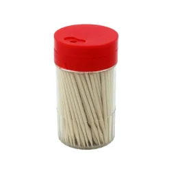 3 boites cure-dents bambou x200