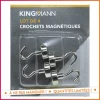 4 crochets magnetiques