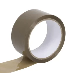 Adhesif d'emballage marron