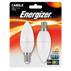 Ampoule e14 250lm 3.4w flamme x2