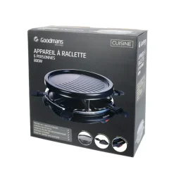 Appareil raclette 6 personnes