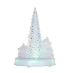 Arbre train acylique lumineux