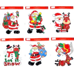 Autocollant de noel geant pour f