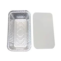 Barquette alu rect 0.75l x12