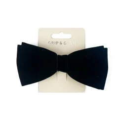 Barrette cheveux noeud 14x7cm