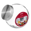 Bocal bonbon verre + inox 1.5l