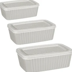 Boite de conservation x3