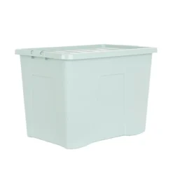 Boite 80l couvercle vert sauge