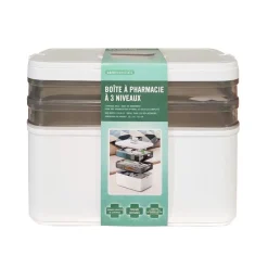 Boite pharmacie a etages