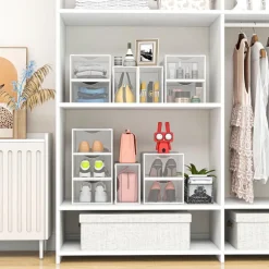 Boites rangement chaussures x4