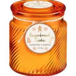 Bougie de noel pain d'epice