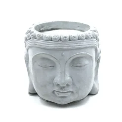 Bougie pot tete de bouddha