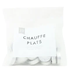 Bougies chauffe plat x20