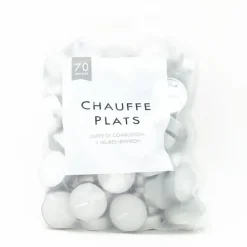 Bougies chauffe plat x70