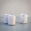 Bougies deco x3 motifs