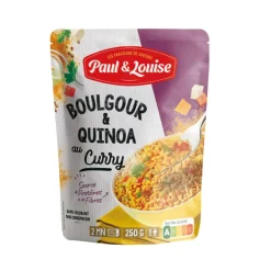 Boulgour & quinoa au curry 250g