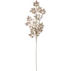 Branche doree bille blanche 75cm
