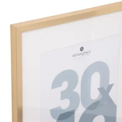 Cadre photo or manu 30x40