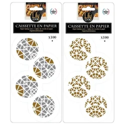Caissette en papier d4.5cm x100