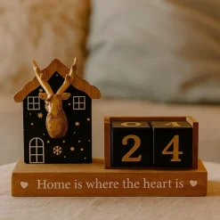 Calendrier de l'avant noir et ce