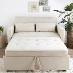 Canape convertible + 2 coussins