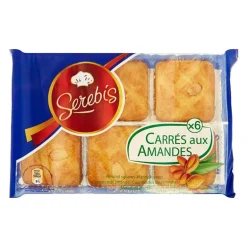 Carres aux amandes