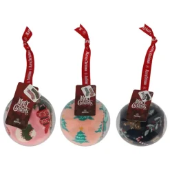 Chaussette boule de noel femme