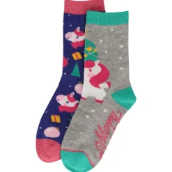 Chaussette boule de noel enfant