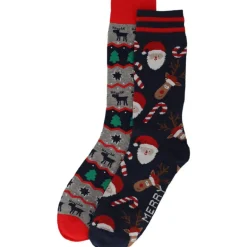 Chaussette boule de noel homme