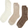 Chaussette doudou x3 femme