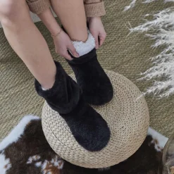 Chausson bottine adulte fausse f