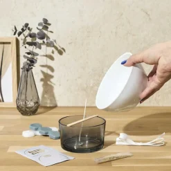 Coffret bougie pierre