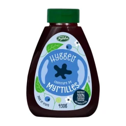 Confiture de myrtilles 430g