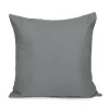 Coussin davao 40x40cm gris fonce