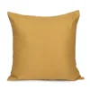 Coussin davao 40x40cm ocre
