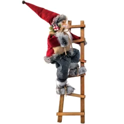 Deco pere noel echelle