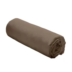 Drap housse 160x200 coton 57 fil