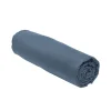 Drap housse 160x200 jersey bleu