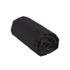 Drap housse 90x190 noir homecoll