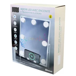 Enceinte led miroir