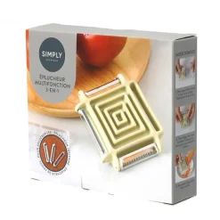 Eplucheur carre 3 en 1 multifonc