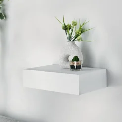 Etagere 1 tiroir blanc