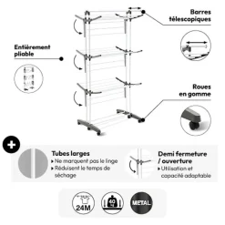 Etendoir modulable 24m sinai