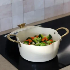 Faitout en forme de fleur dahlia