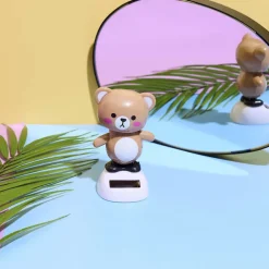 Figurine solaire animaux kawaii