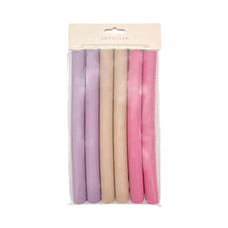 Flexi rouleaux cheveux x6