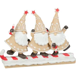 Gnome en pain d'epice avec canne