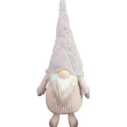 Gnome festif avec chapeau h42cm