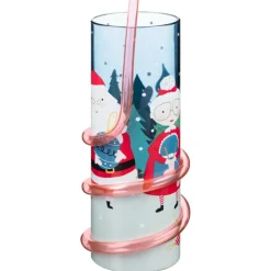 Gobelet de noel + paille