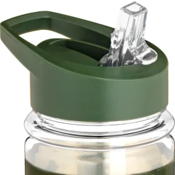 Gourde + paille jungle/dino